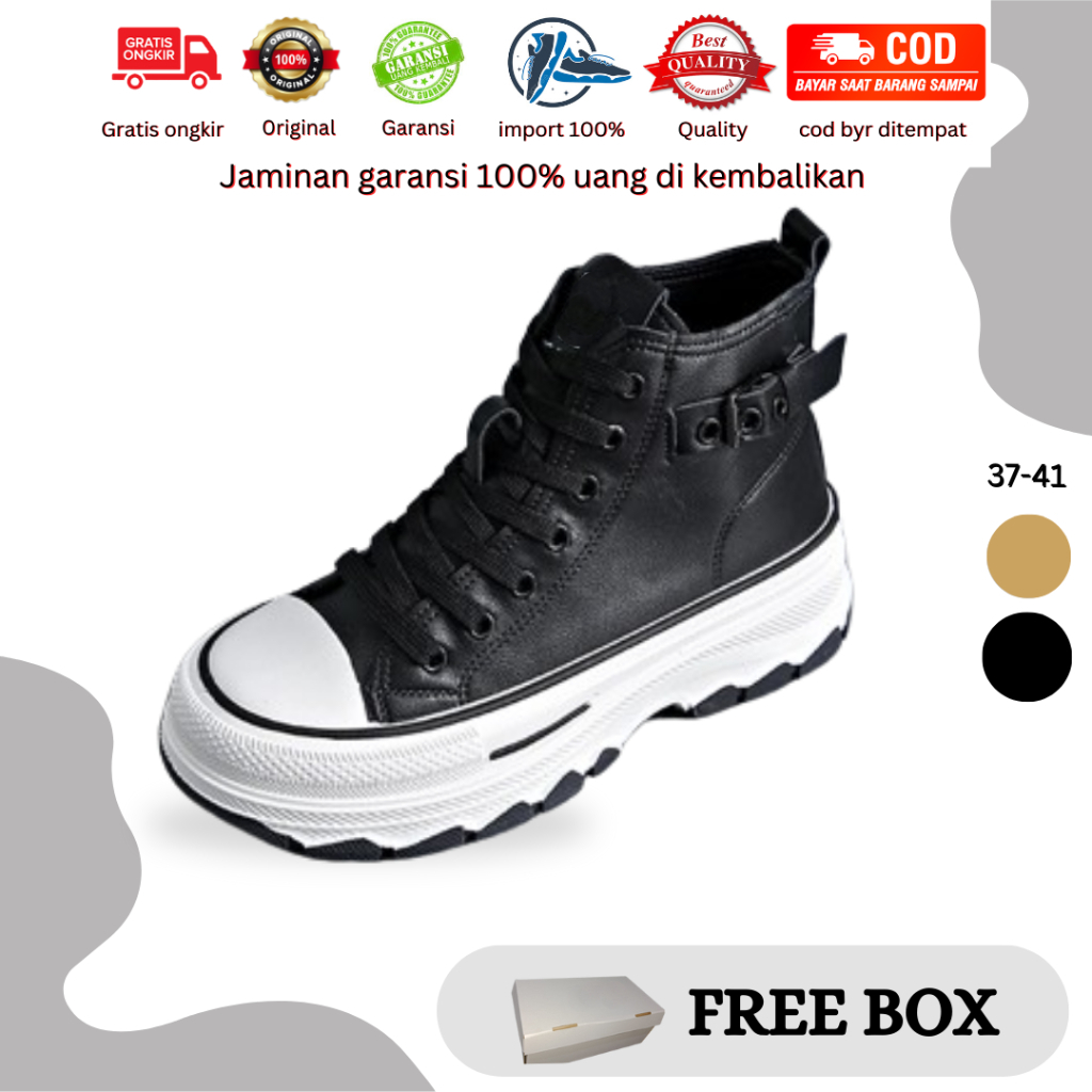 Keedo.mall 210177 Sepatu Sneakers Wanita Premium