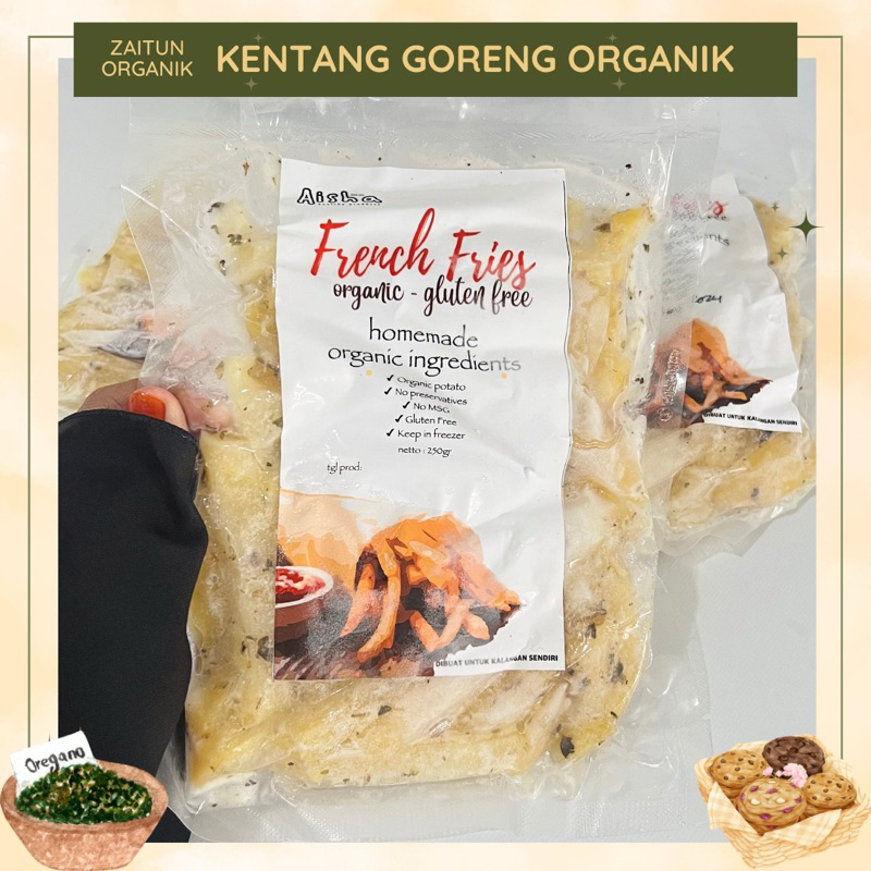 

KENTANG GORENG ORGANIK | FRENCH FRIES | GLUTEN FREE | AISHA HEALTH