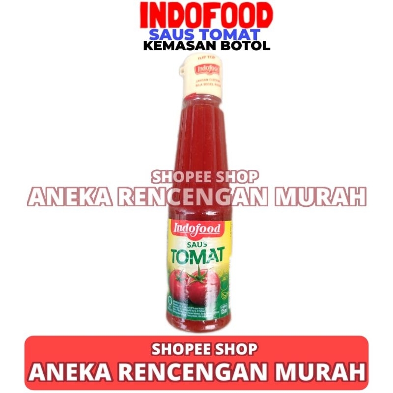 

Saus Tomat Indofood 135ML Kemasan Botol