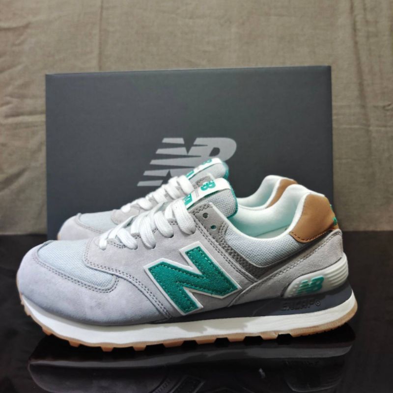 New balance 574 grey green