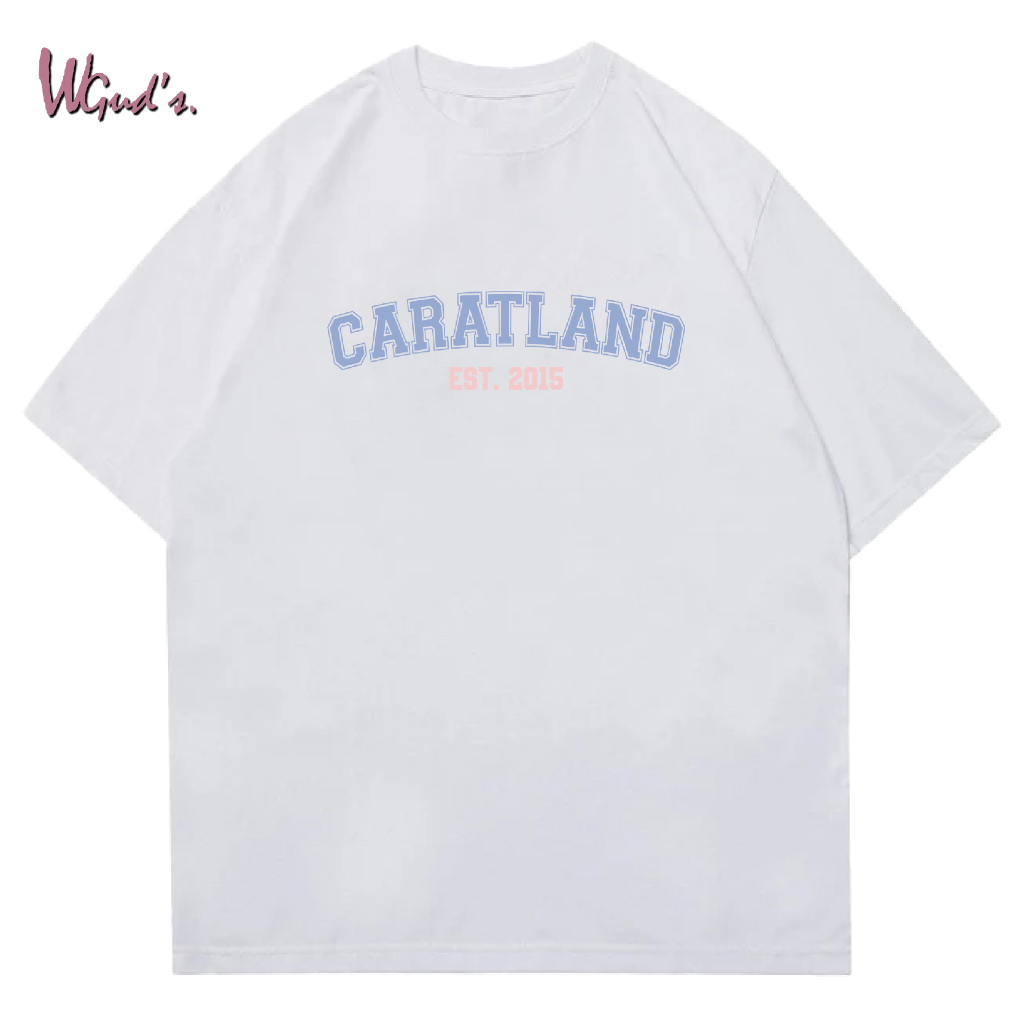 WGUD'S Cotton Combed 30S T-shirt CARAT LAND [sablon DTF] Unisex Pria & Wanita *PREMIUM QUALITY*-2