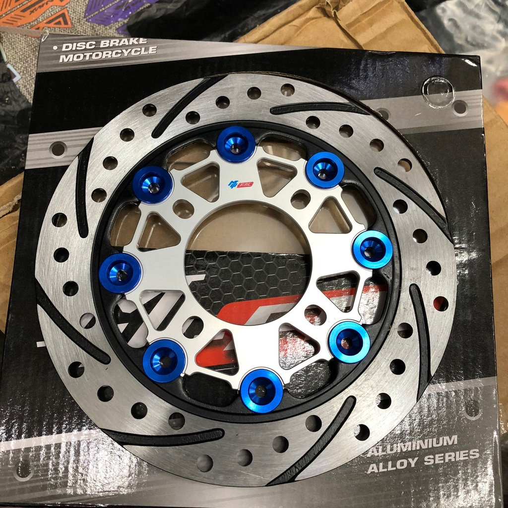 Manchan Speed - Disk Disc Cakram Depan MUFAC Standar 190mm Beat Vario Scoopy Floating Disc 8 Ring 19