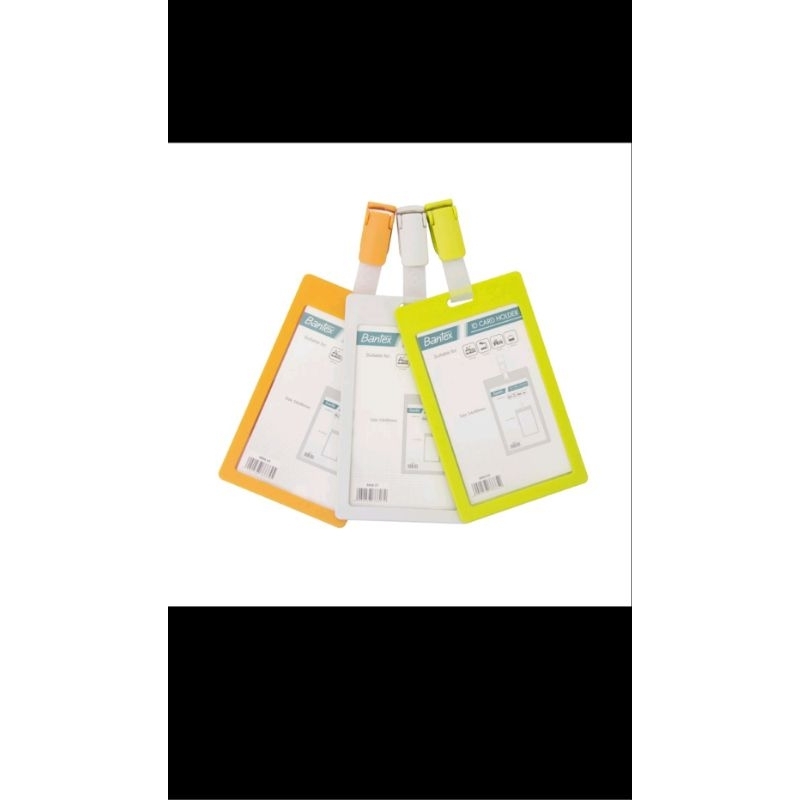 

Bantex ID Card Holder With Clip Portarit