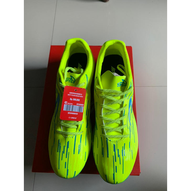 Sepatu bola specs accelerator lightspeed reborn - safety yellow