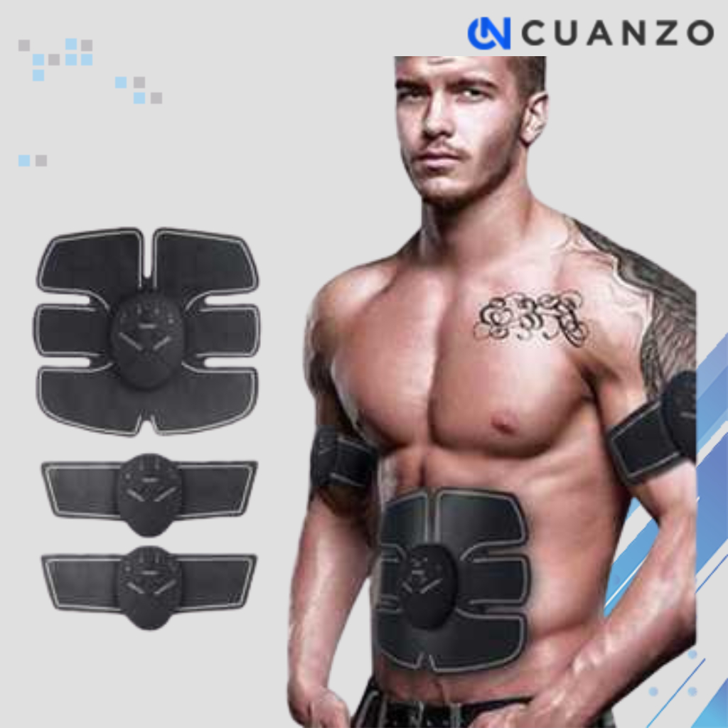 Alat Stimulator Terapi EMS Otot Six Pack ABS Abdominal Muscle / Alat Terapi Perut Buncit Sixpack / P