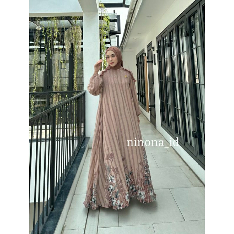 Gamis Dinda Set 2in1