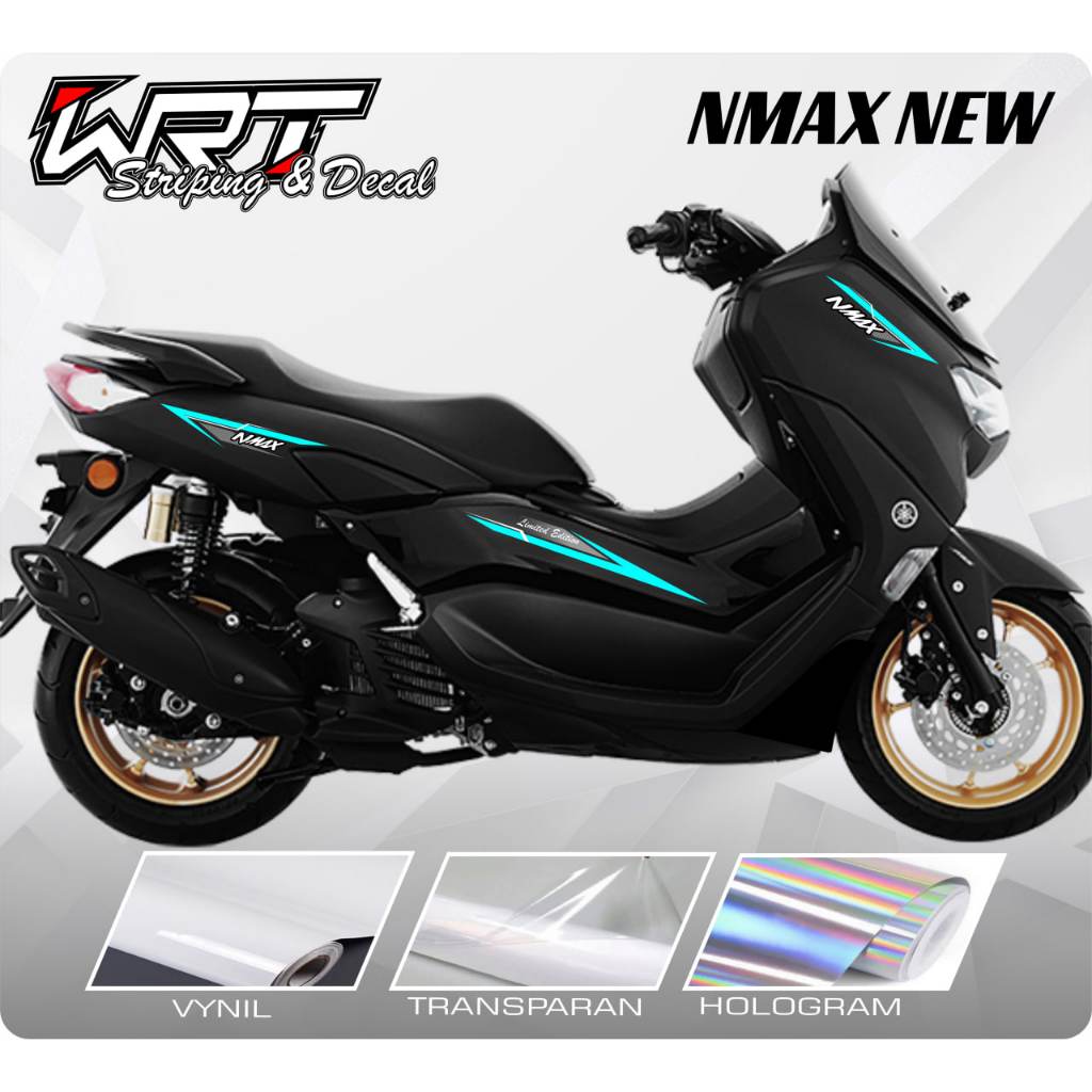 Striping NMAX Baru-Stiker Decal Nmax New 2021 Simpel Vol 2 (SUDAH TERPOTONG)