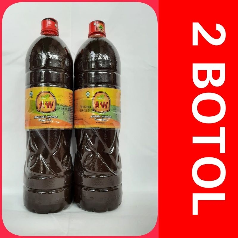 

ANGGER WARAS JAMU HERBAL TUTUP MERAH 1.5L/1500ML EXP 22-04-2025