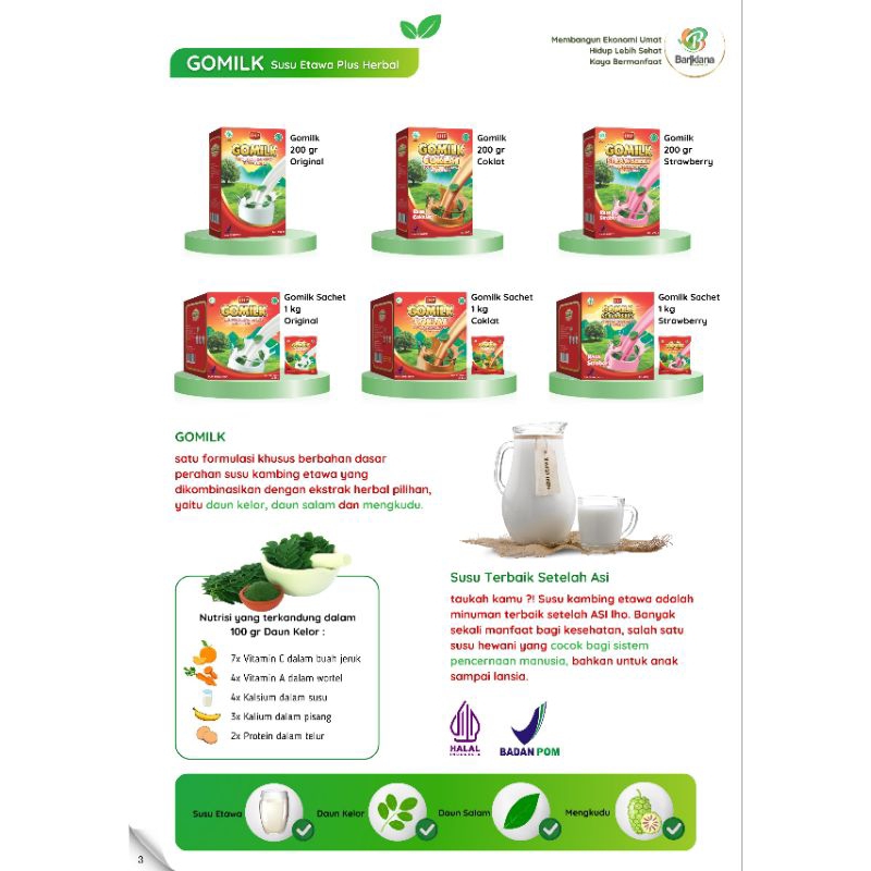 

susu kambing etawa bubuk herbal