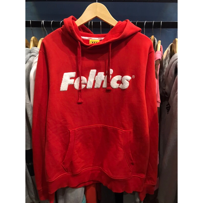 hoodie Feltics Red second thrift