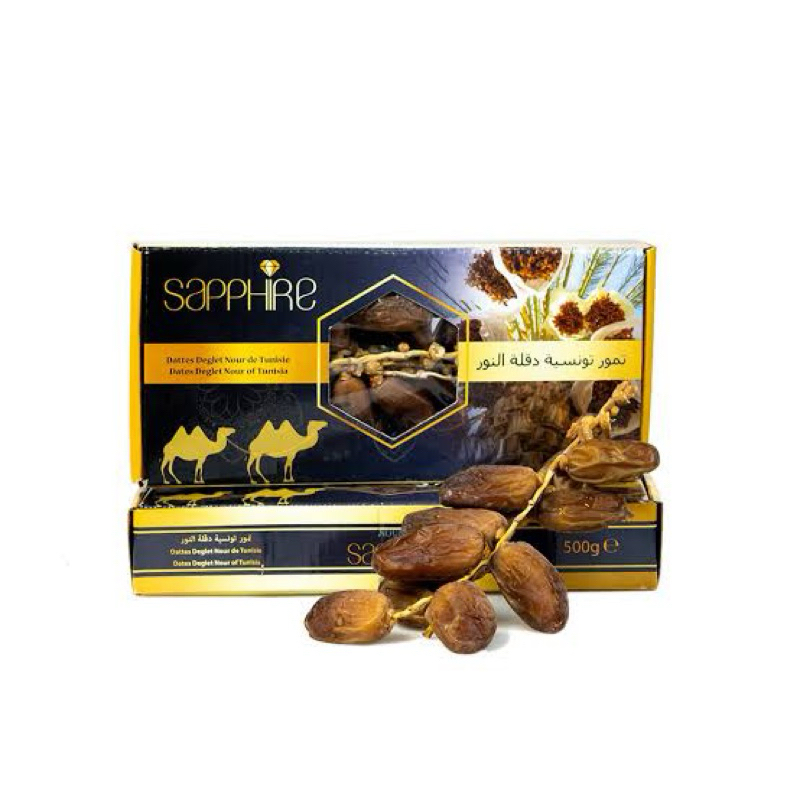 

Kurma Tunisia Tangkai Sapphire 500gr