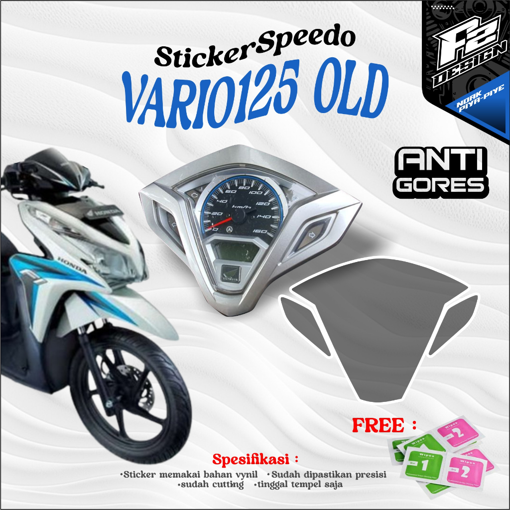 STIKER CUTTING PELINDUNG SPIDOMETER VARIO 125 OLD, ANTI GORES SPEEDOMETER VARIO 125 OLD