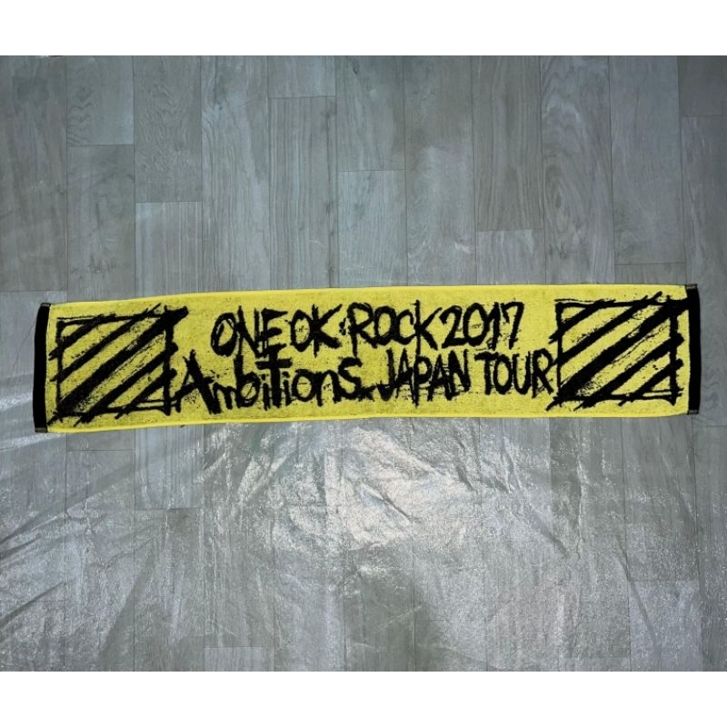 TOWEL ONE OK ROCK AMBITIONS JAPAN TOUR 2017 OFFICIAL MERCH