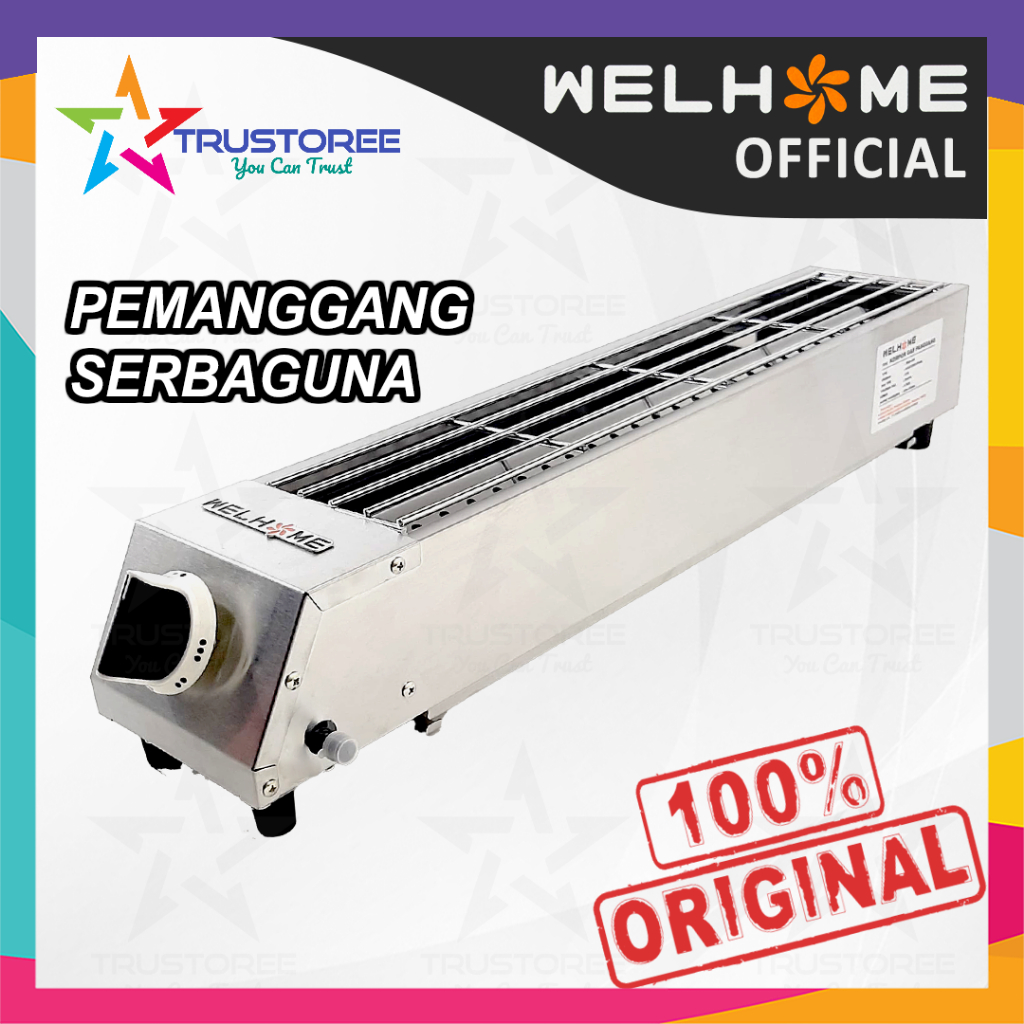 KOMPOR PEMANGGANG SATE WELHOME WKB-S50/WKB-S65