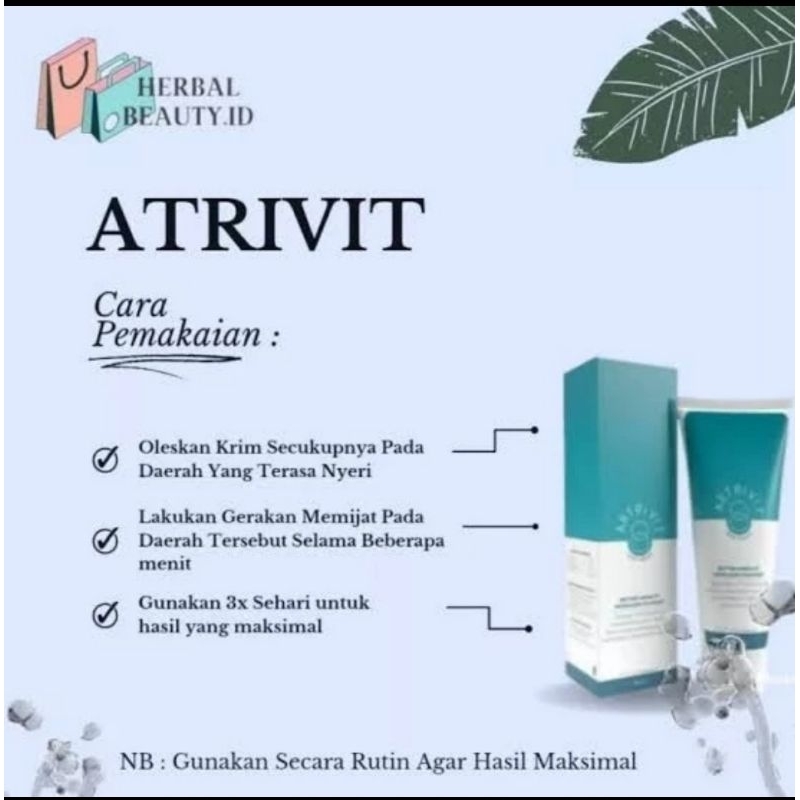 Artrivit Cream nyeri sendi otot tulang original