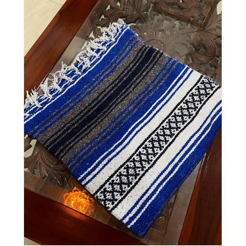 Traditional Mexican Blanket HandWoven 🇲🇽