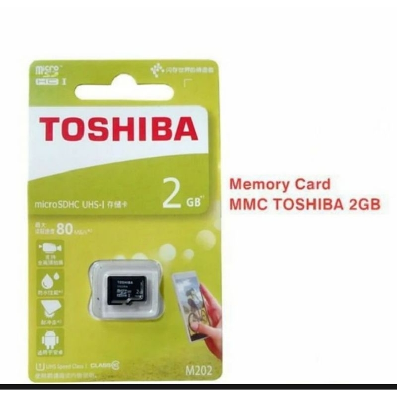 Memory Card Hp 4GB Kartu Memori Toshiba 4GB Penyimpanan Data