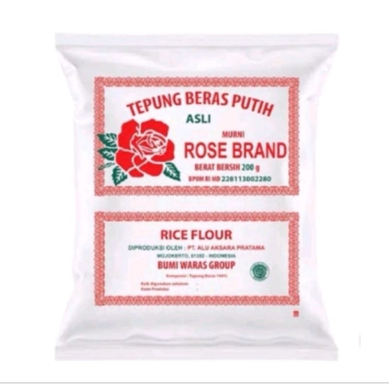 

Tepung beras Rose Brand 500 gram