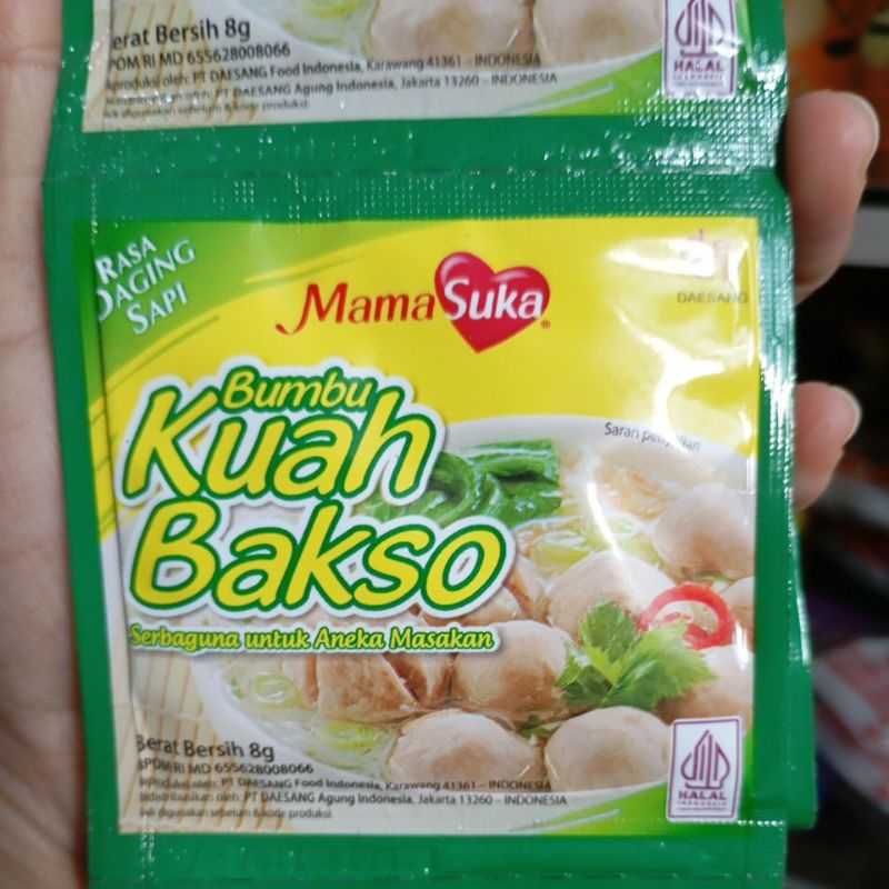 

mama suka kuah bakso 8gr(1sachet)