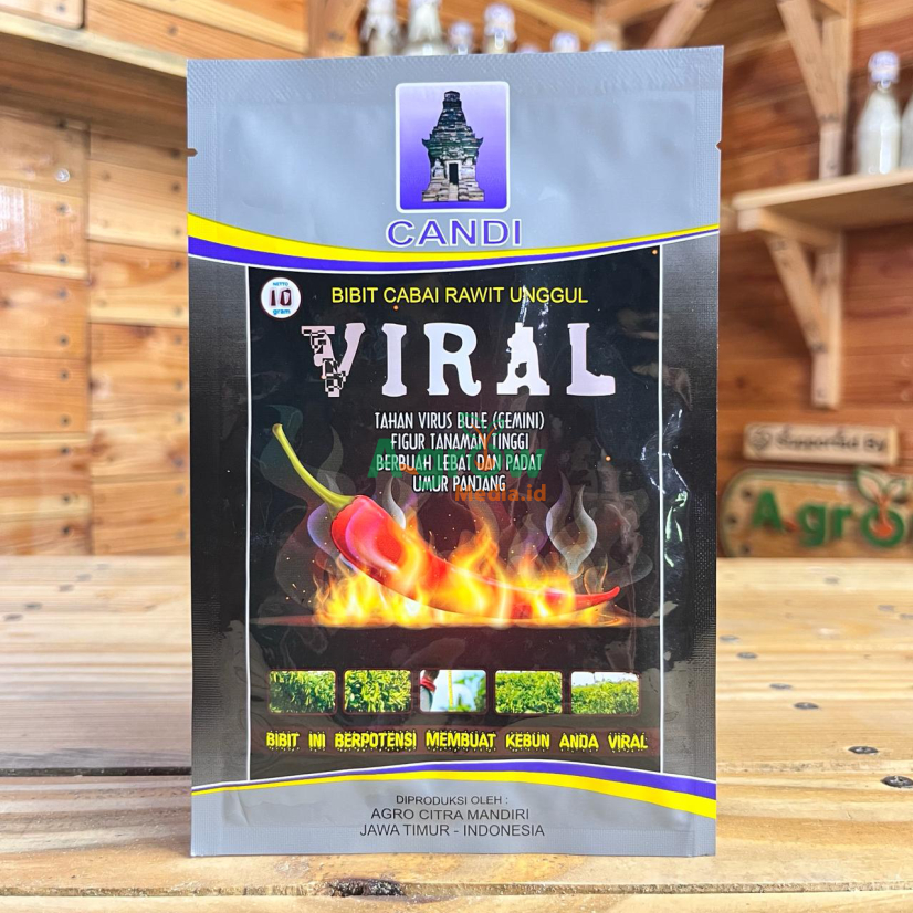 Benih Cabe / Cabai Rawit Unggul VIRAL 10 Gram Bibit Biji Tahan Virus Super Unggul