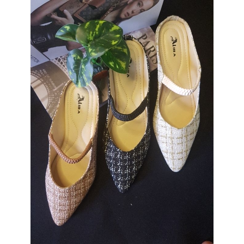 Alma sepatu flatshoes wanita ukuran jumbo bigsize