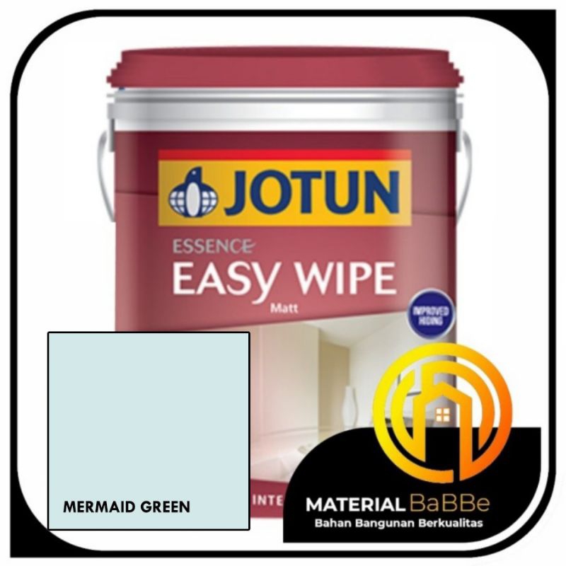 Jotun Easy Wipe Mermaid Green 18 Liter | Cat Dinding Dalam