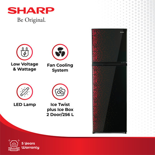 kulkas sharp 2 pintu sharp kulkas 2 pintu type SJ-316/317MG Bandung Kurir Toko 1 Hari Sampai