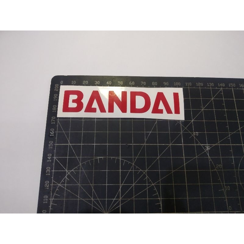 

cutting stiker bandai