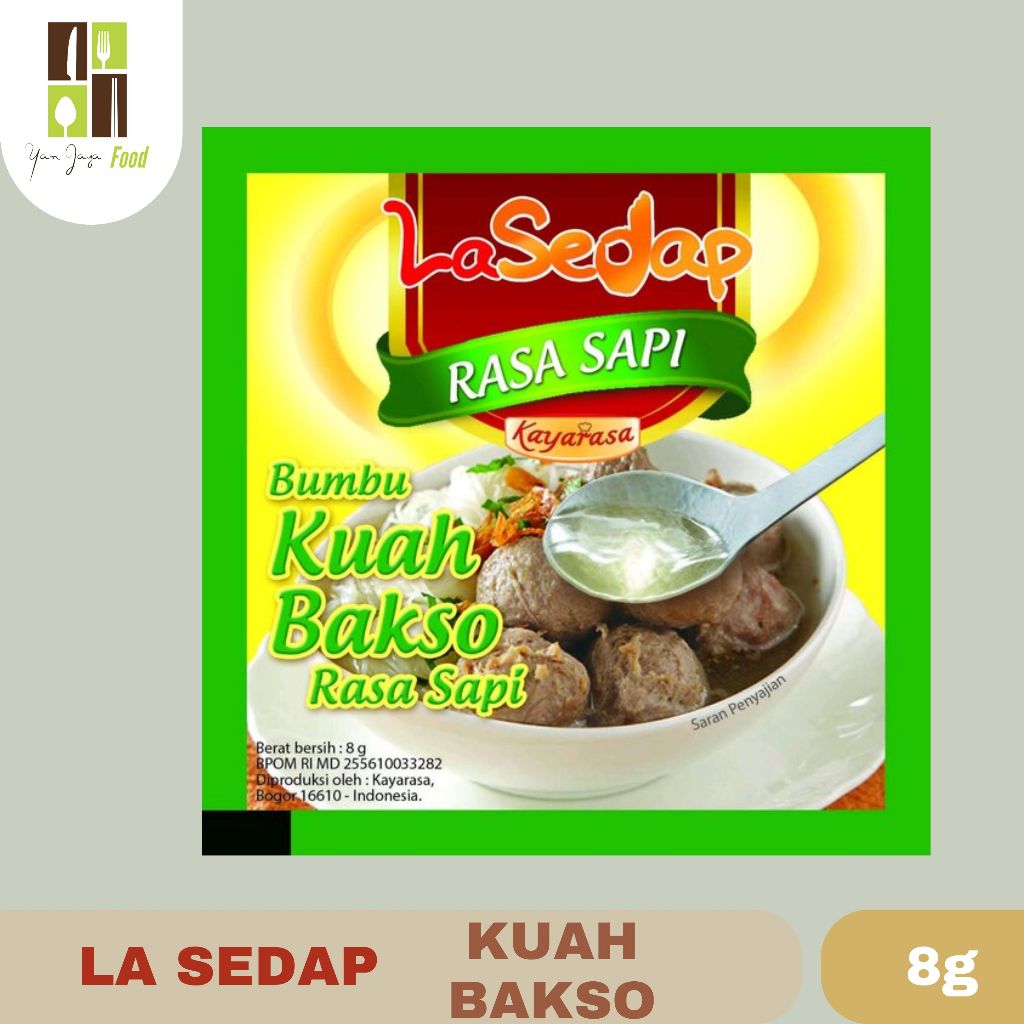 

Lasedap bumbu kuah bakso rasa daging sapi 8 gr / 1pcs