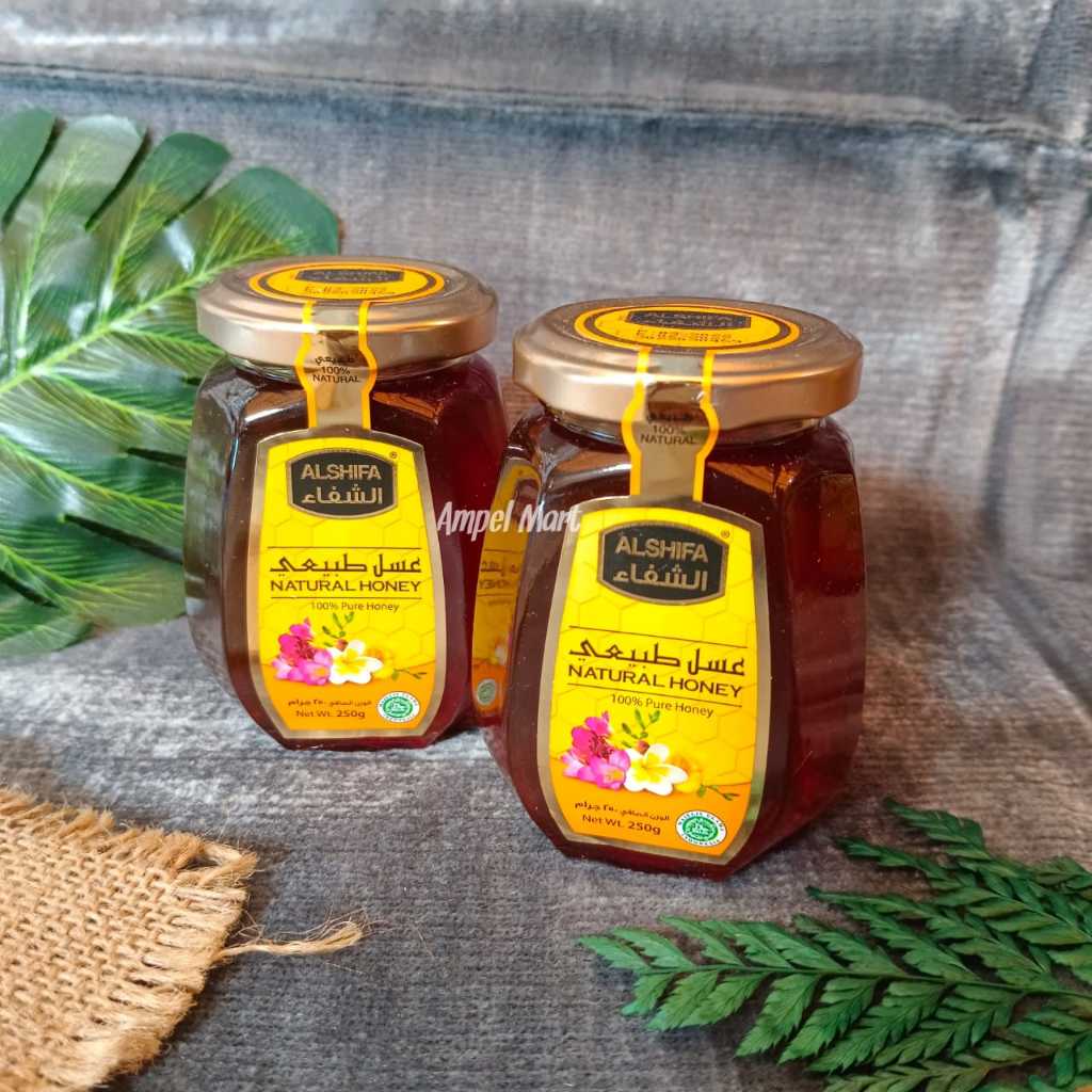 

Madu AlShifa 250gr PREMIUM Pure Natural Honey Al Shifa Original BERSEGEL RESMI