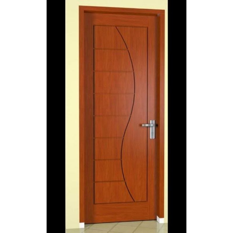 Kusen Set Pintu Kayu Jati Putih Kualitas Bagus