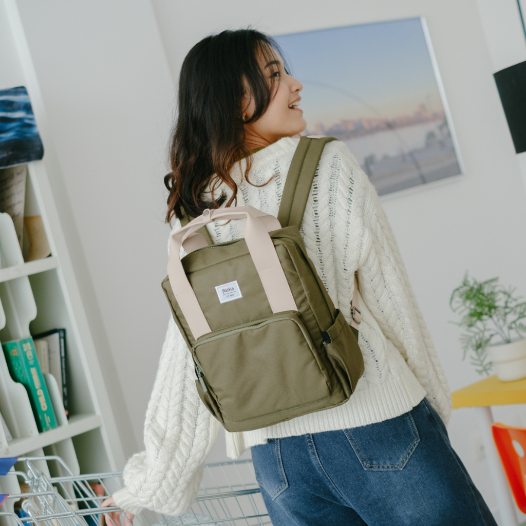 ORIGINAL FLICKA NOLAN BACKPACK TAS RANSELWANITA