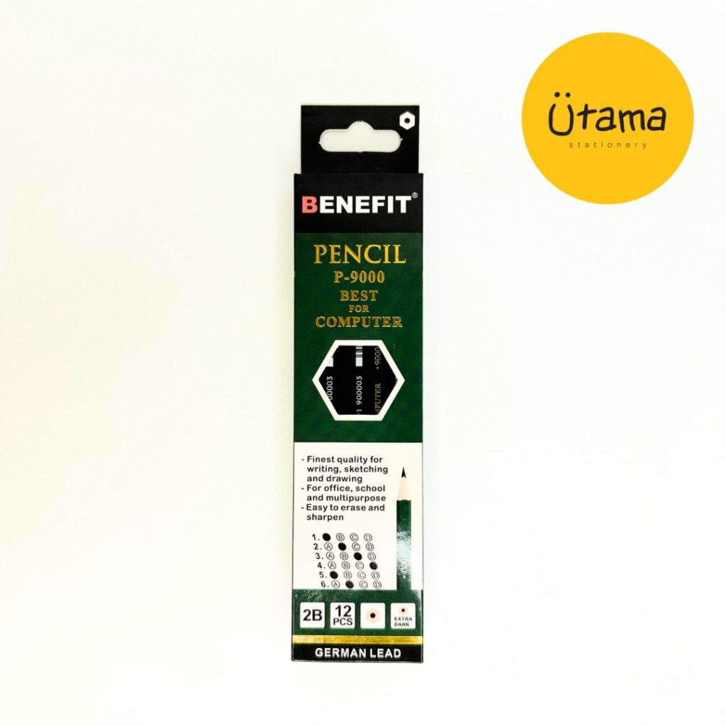 

Pensil 2B Benefit Computer Premium Pencils P-9000 / Pensil Premium / Pensil Non-Toxic