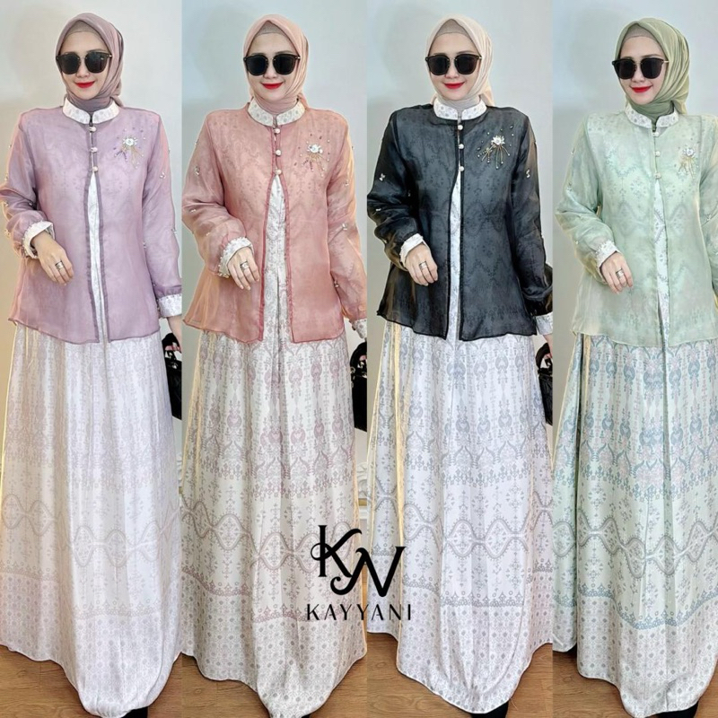 DRESS GAMIS TERBARU JEENA BEST SELLER KAYYANI BY KAYYANI FASHION ORIGINAL