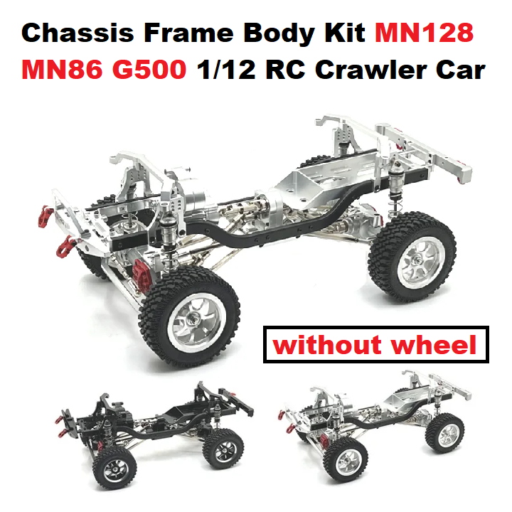 Upgrade Metal Chassis Frame Kit Complete MN128 MN86 MN86S MN86KS G500 1/12 RC Crawler Adventure Car
