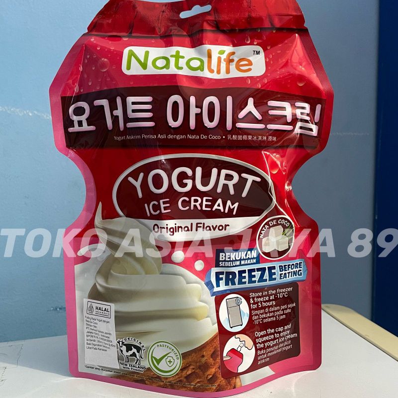 

Natalife yogurt ice cream (dikirim dalam keadaan tidak dingin ya)