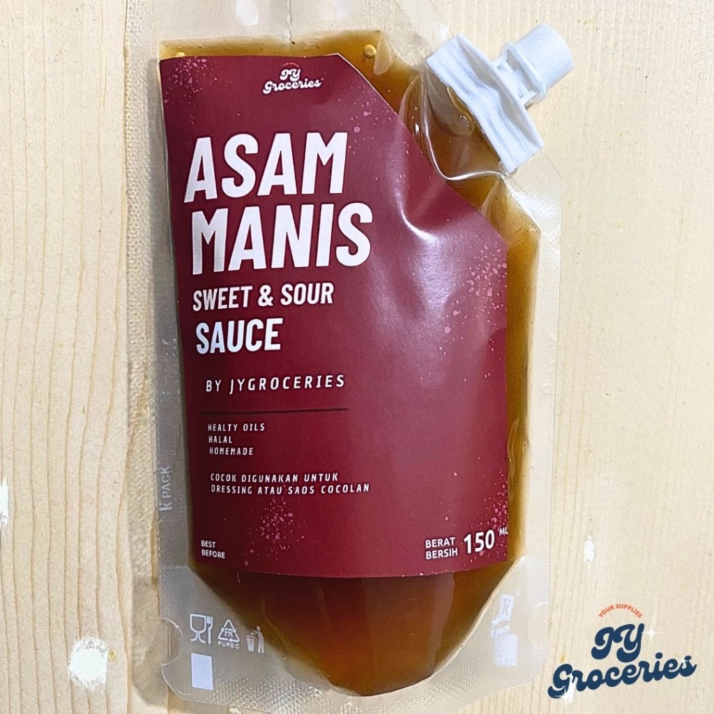 

Saos Saus Asam Manis / Sweet Sour Halal Sauce 250ml JY Groceries