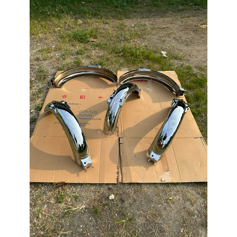 spakbor belakang honda cb 125 crome merk osk