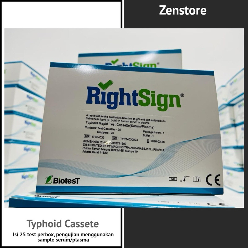 Typhoid Igg igm Rightsign