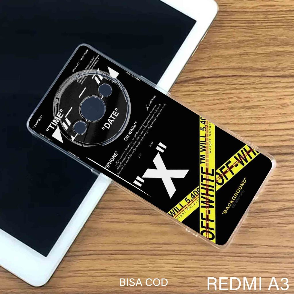 Clear Case Xiaomi Redmi A3 Terbaru Case Motif Gambar BRND 5 Keren lucu Casing xiaomi redmi a3 Pelind