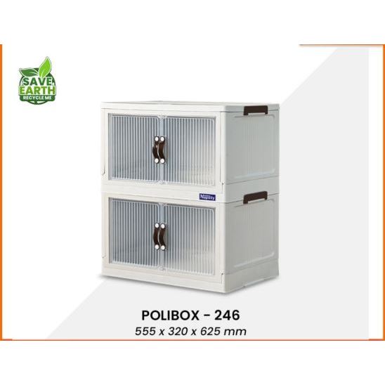 LEMARI PLASTIK SERBAGUNA NAPOLLY LOKER BOX NAPOLLY BISA COD LEMARI PLASTIK POLIBOX
