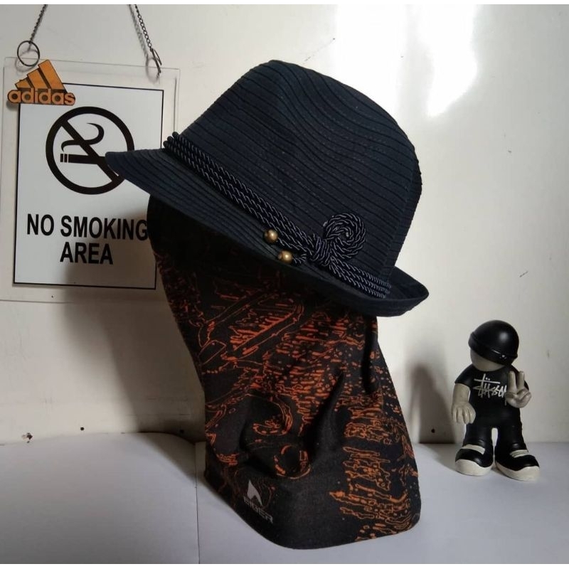 Topi Fedora ITALY hat and cap preloved