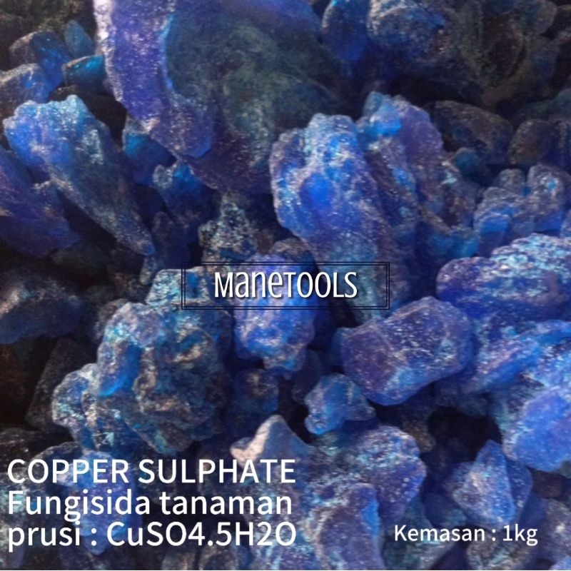 (1KG)FUNGISIDA PRUSI /CUPPER SULPHATE / CuSO4 .5H2O