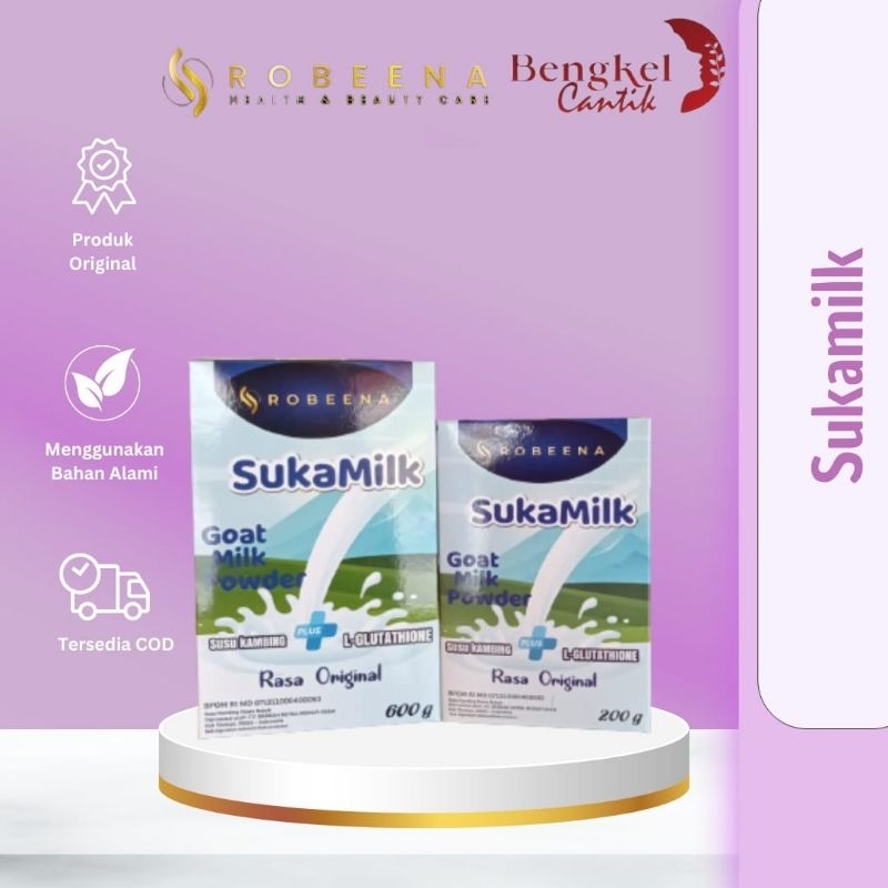 

Sukamilk Susu Etawa plus Glutation Pemutih Badan
