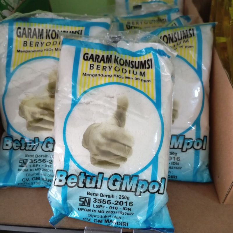 

Garam Halus garam jempol 250 gr