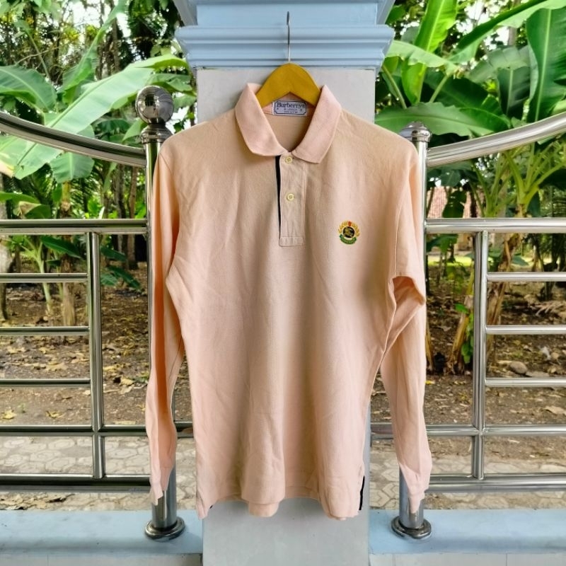 Long Sleeve / Polo Shirt / Vintage / Second / BURBERRYS