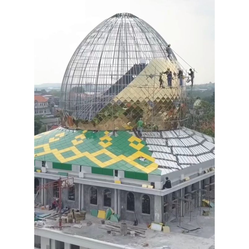 KUBAH MASJID PANEL MOTIF TERBARU