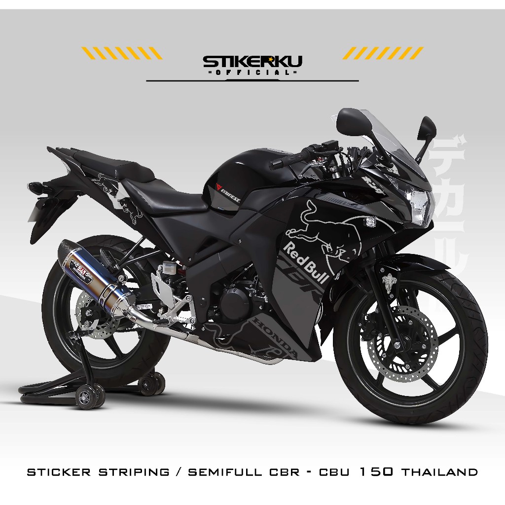 STRIPPING CBR CBU 150 THAILAND / MOTIF 9 / MODIF CB150R CBU / VARIASI CBR150 / SVMPROJECT