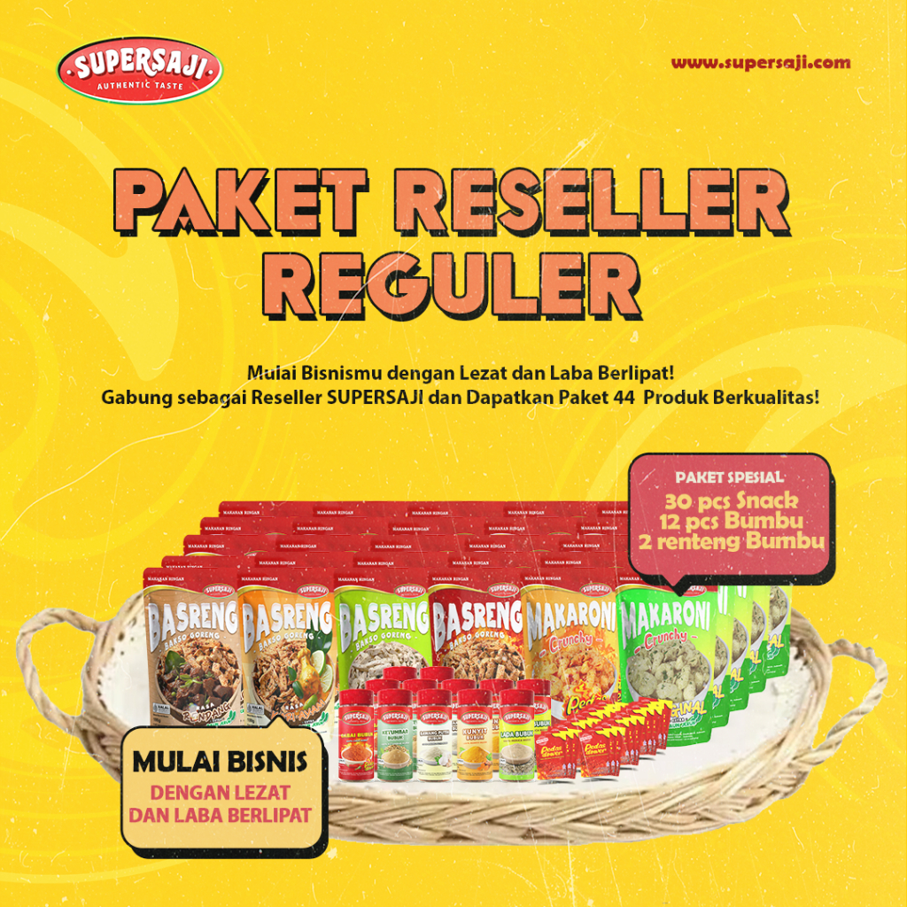 

PAKET REGULER Reseller Supersaji