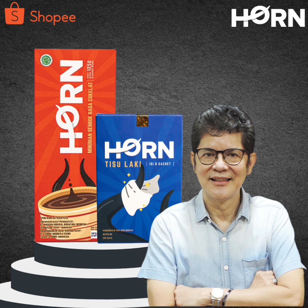 

HORN Produk Dari Boyke Dian Nugraha Minuman Serbuk Rasa Cokelat - Bundling Horn Cokelat & Tisu Laki
